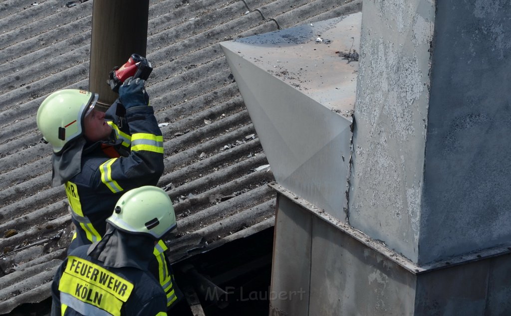 Feuer Autolackiererei Koeln Porz Theodor Heusstr P152.JPG - Miklos Laubert